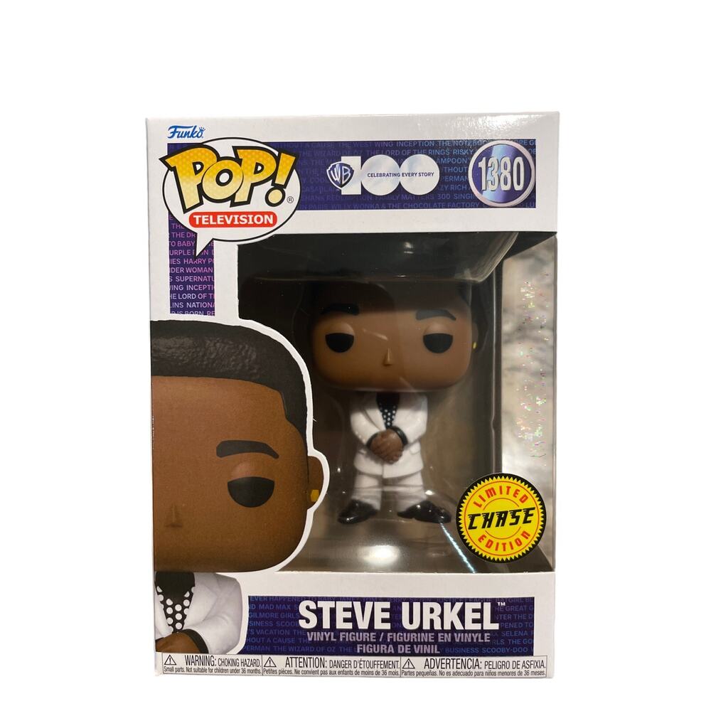 Steve Urkel Chase Funko pop. Mint from Family Matters